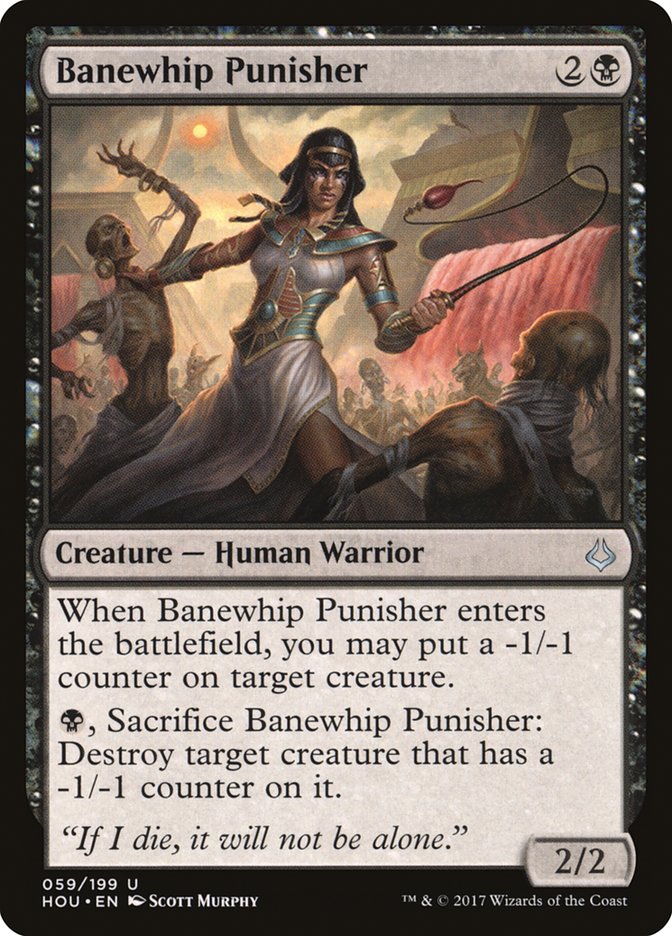 Banewhip Punisher [Hour of Devastation] Magic: The Gathering