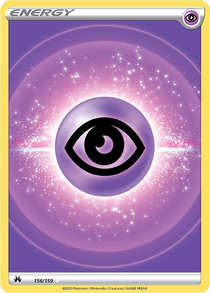 Psychic Energy (156/159) (Texture Full Art) [Sword & Shield: Crown Zenith] Pokémon