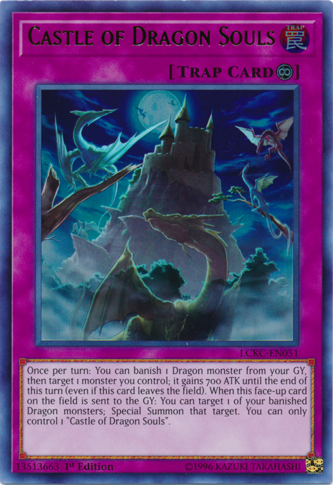 Castle of Dragon Souls [LCKC-EN051] Ultra Rare Yu-Gi-Oh!