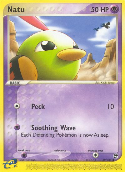 Natu (69/100) [EX: Sandstorm] Pokémon