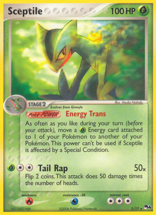 Sceptile (5/17) [POP Series 4] Pokémon