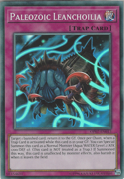 Paleozoic Leanchoilia [OP07-EN013] Super Rare Yu-Gi-Oh!