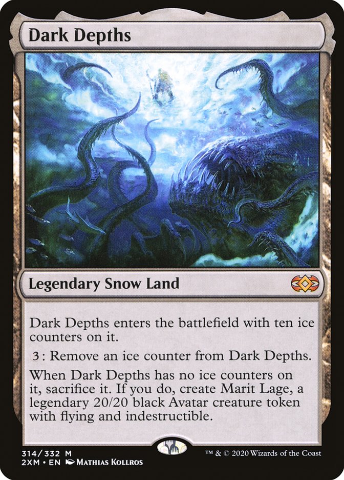 Dark Depths [Double Masters] Magic: The Gathering