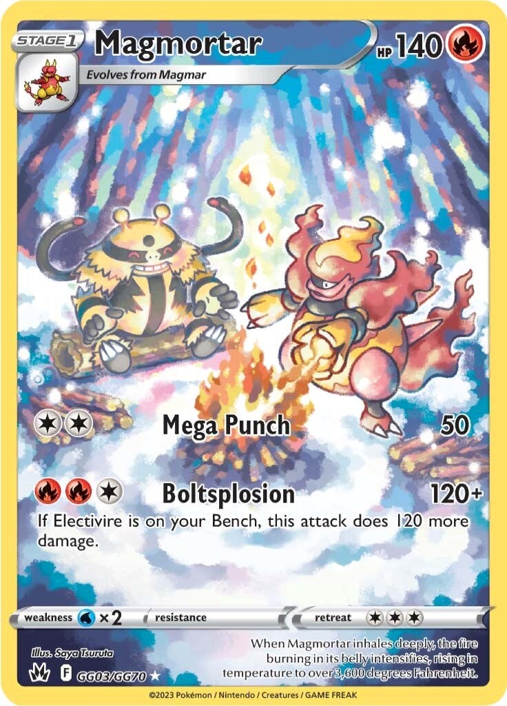 Magmortar (GG03/GG70) [Sword & Shield: Crown Zenith] Pokémon