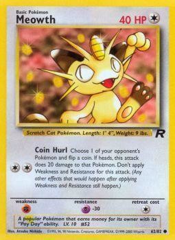 Meowth (62/82) [Team Rocket Unlimited] Pokémon