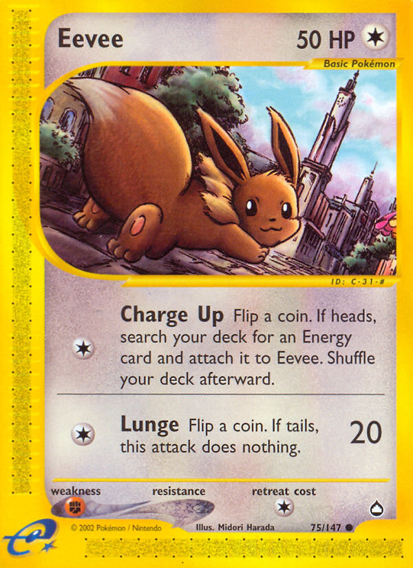 Eevee (75/147) [Aquapolis] Pokémon