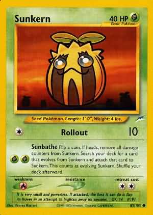 Sunkern (83/105) [Neo Destiny Unlimited] Pokémon