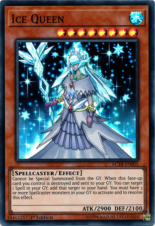 Ice Queen [AC18-EN005] Super Rare Yu-Gi-Oh!