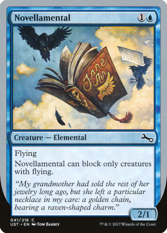 Novellamental ("My grandmother had sold...") [Unstable] Magic: The Gathering