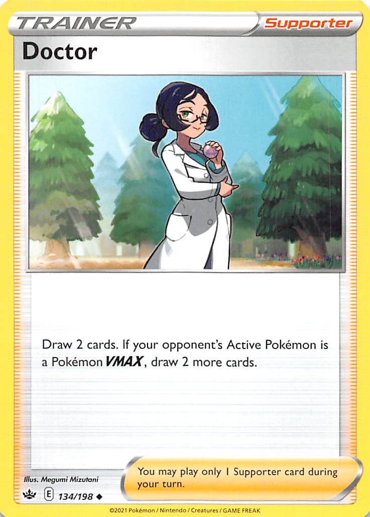 Doctor (134/198) [Sword & Shield: Chilling Reign] Pokémon