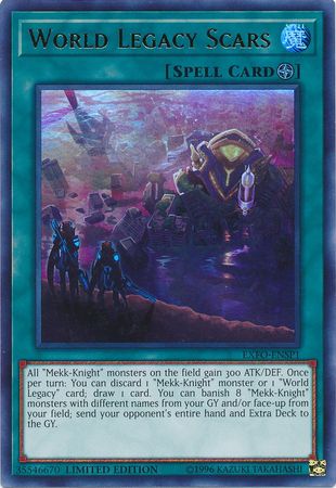 World Legacy Scars (Sneak Peek) [EXFO-ENSP1] Ultra Rare Yu-Gi-Oh!