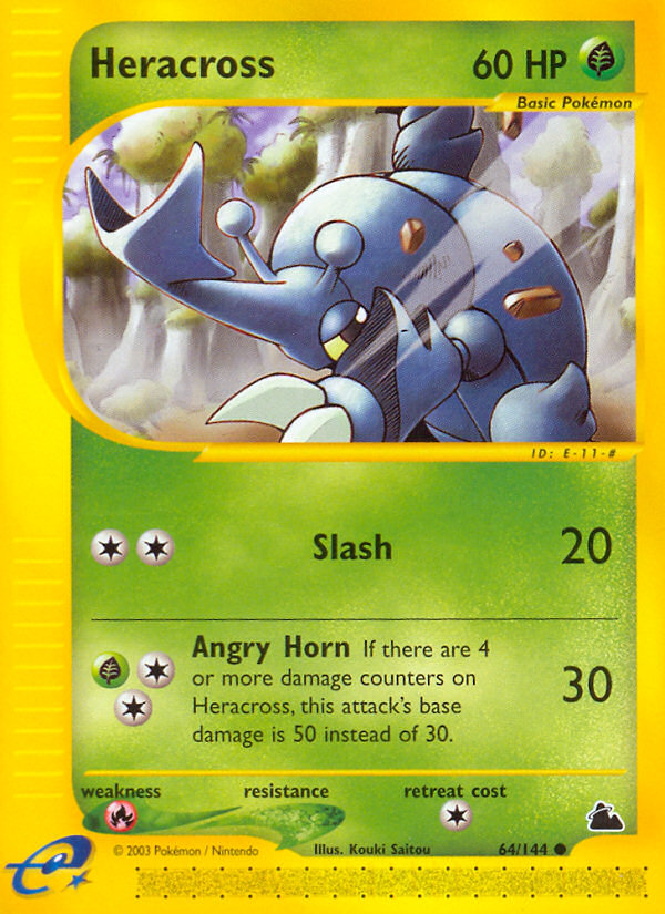 Heracross (64/144) [Skyridge] Pokémon