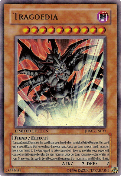 Tragoedia [JUMP-EN033] Ultra Rare Yu-Gi-Oh!