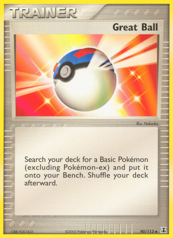 Great Ball (90/113) [EX: Delta Species] Pokémon