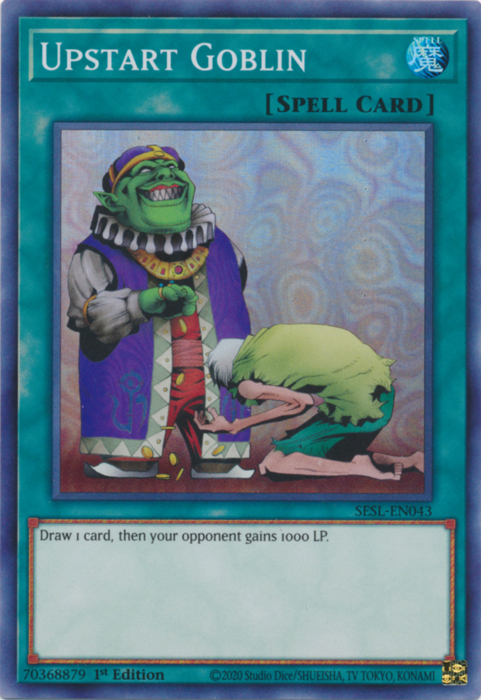 Upstart Goblin [SESL-EN043] Super Rare Yu-Gi-Oh!