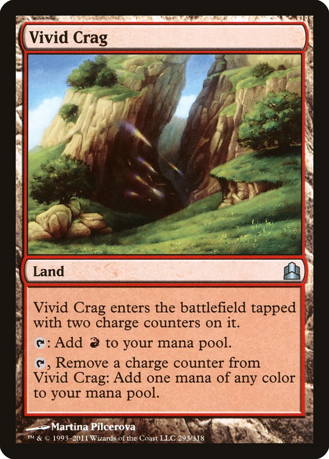 Vivid Crag [Commander 2011] Magic: The Gathering