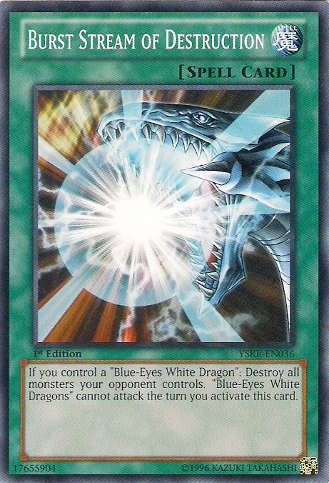 Burst Stream of Destruction [YSKR-EN036] Common Yu-Gi-Oh!