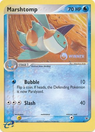 Marshtomp (011) (Jumbo Card) [Nintendo: Black Star Promos] Pokémon