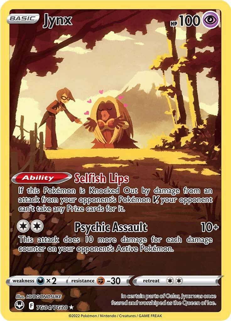 Jynx (TG04/TG30) [Sword & Shield: Silver Tempest] Pokémon
