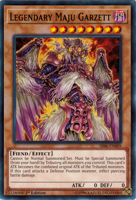 Legendary Maju Garzett [SR06-EN009] Common Yu-Gi-Oh!