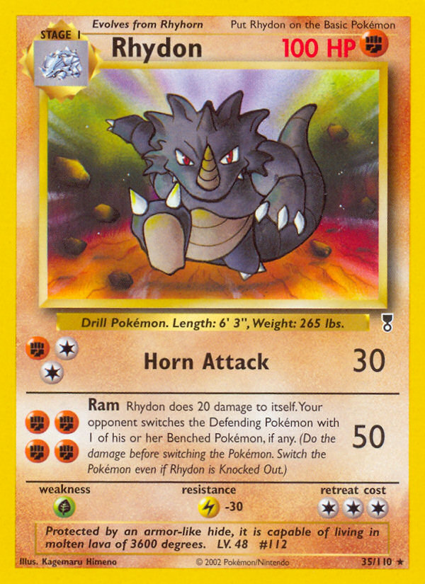 Rhydon (35/110) [Legendary Collection] Pokémon