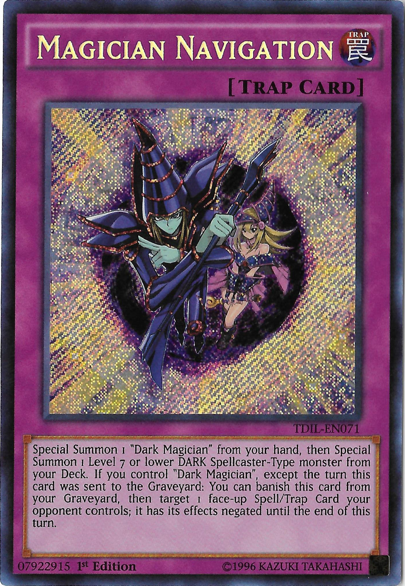 Magician Navigation [TDIL-EN071] Secret Rare Yu-Gi-Oh!
