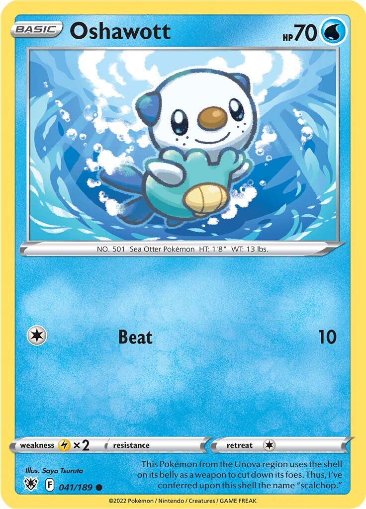 Oshawott (041/189) [Sword & Shield: Astral Radiance] Pokémon