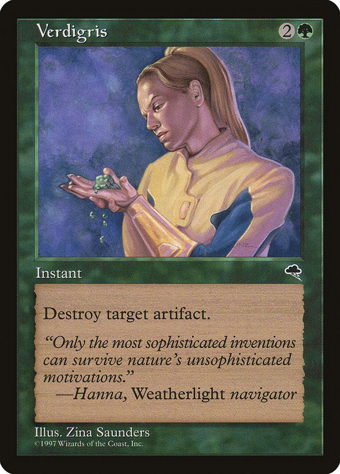 Verdigris [Tempest] Magic: The Gathering