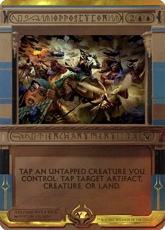 Opposition (Invocation) [Amonkhet Invocations] Magic: The Gathering