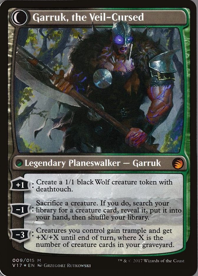Garruk Relentless // Garruk, the Veil-Cursed [From the Vault: Transform] Magic: The Gathering