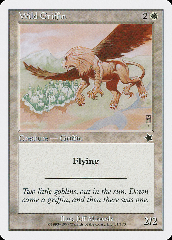 Wild Griffin [Starter 1999] Magic: The Gathering