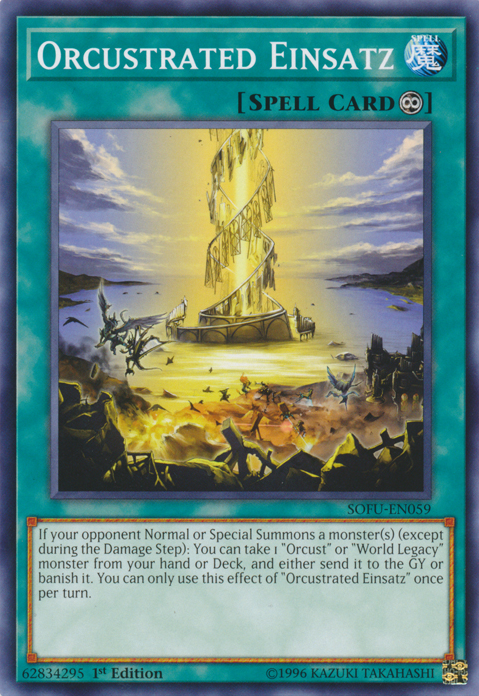 Orcustrated Einsatz [SOFU-EN059] Common Yu-Gi-Oh!