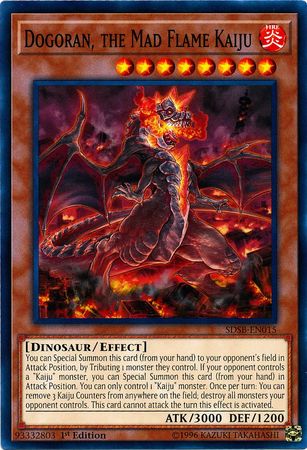 Dogoran, the Mad Flame Kaiju [SDSB-EN015] Common Yu-Gi-Oh!