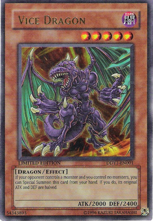 Vice Dragon (Promo) [DDY1-EN001] Ultra Rare Yu-Gi-Oh!