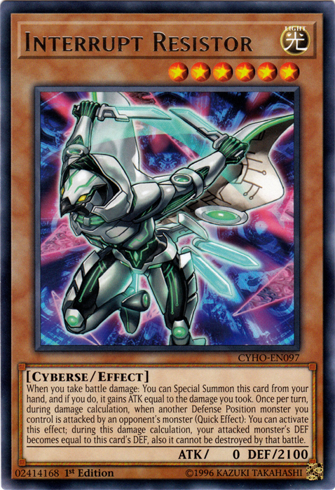 Interrupt Resistor [CYHO-EN097] Rare Yu-Gi-Oh!