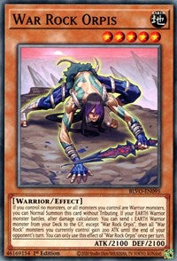War Rock Orpis [BLVO-EN095] Common Yu-Gi-Oh!