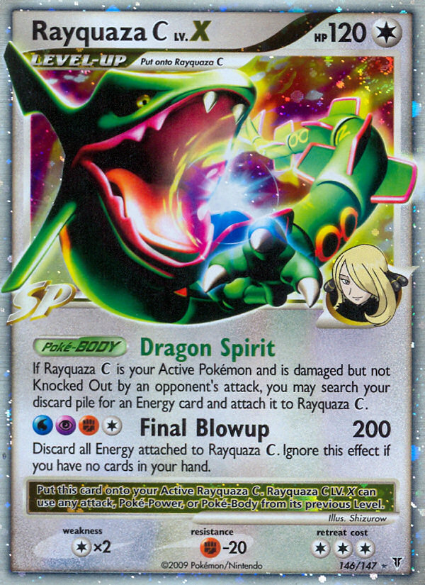 Rayquaza C LV.X (146/147) [Platinum: Supreme Victors] Pokémon