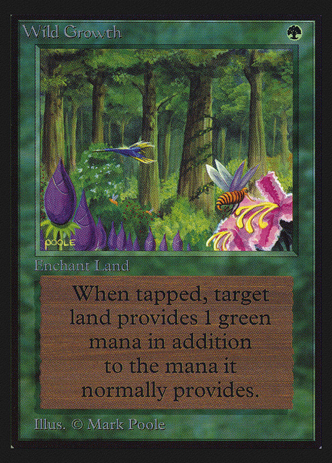Wild Growth [Collectors' Edition] Magic: The Gathering