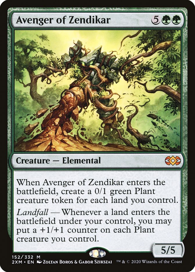 Avenger of Zendikar [Double Masters] Magic: The Gathering