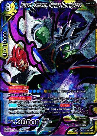 Fused Zamasu, Divine Providence (SPR) (BT7-123) [Assault of the Saiyans] Dragon Ball Super