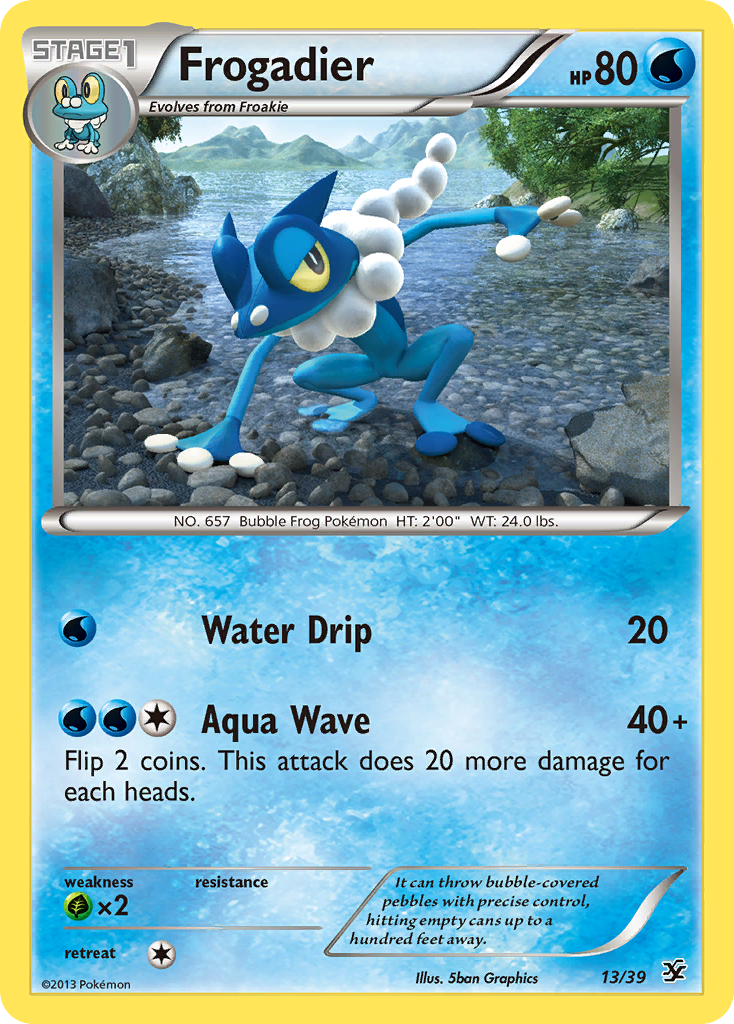 Frogadier (13/39) [XY: Kalos Starter Set] Pokémon