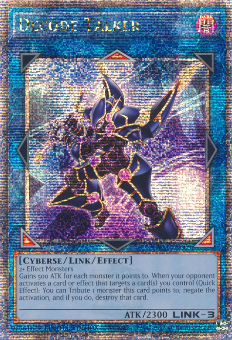 Decode Talker [TN23-EN009] Quarter Century Secret Rare Yu-Gi-Oh!