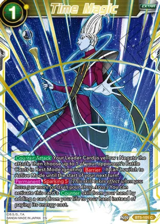 Time Magic (Gold Stamped) (BT5-101) [Mythic Booster] Dragon Ball Super