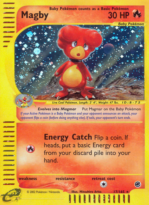 Magby (17/165) [Expedition: Base Set] Pokémon