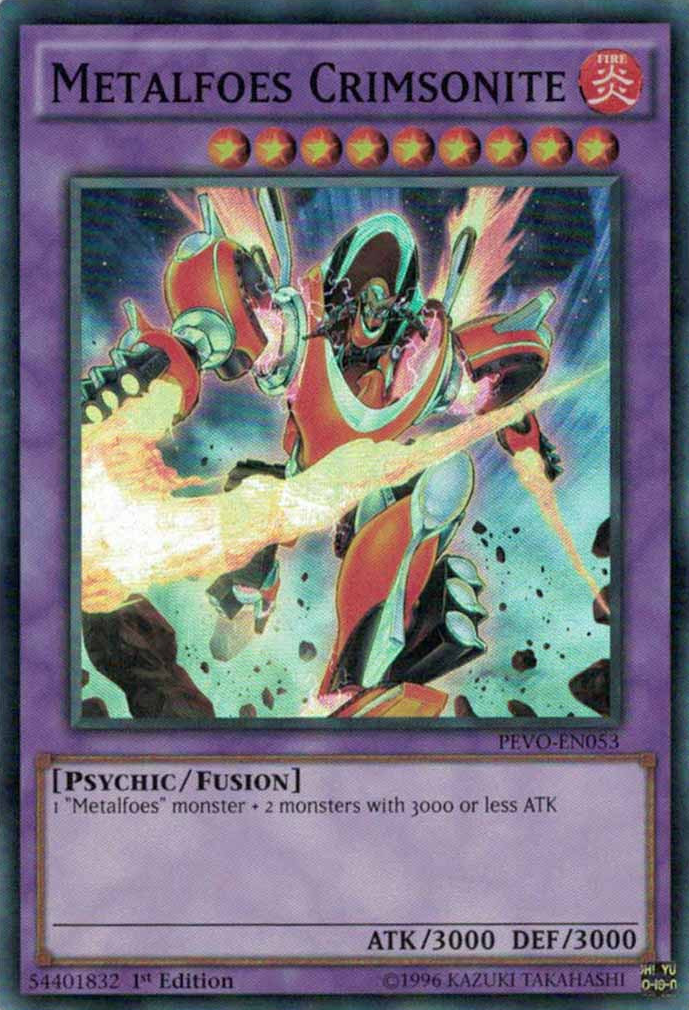 Metalfoes Crimsonite [PEVO-EN053] Super Rare Yu-Gi-Oh!