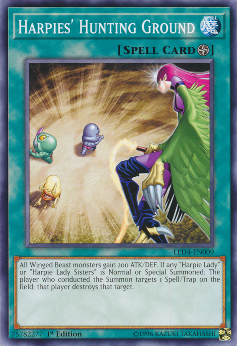 Harpies' Hunting Ground [LED4-EN009] Common Yu-Gi-Oh!