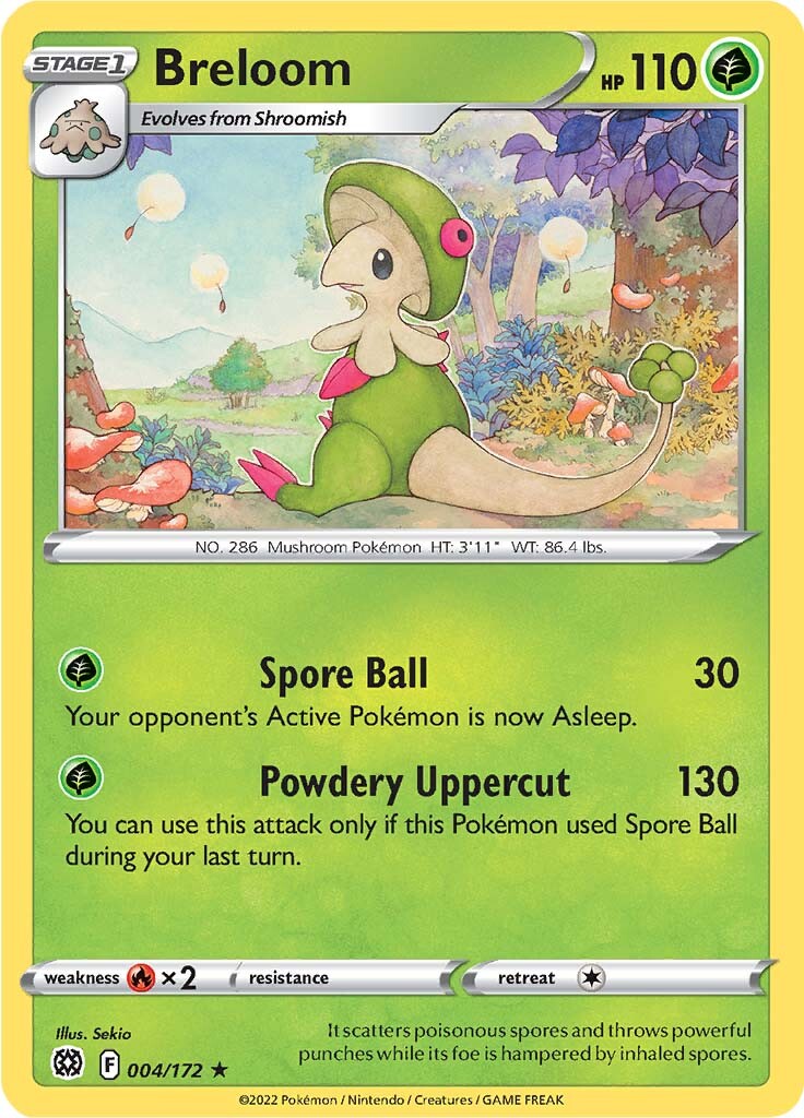 Breloom (004/172) [Sword & Shield: Brilliant Stars] Pokémon