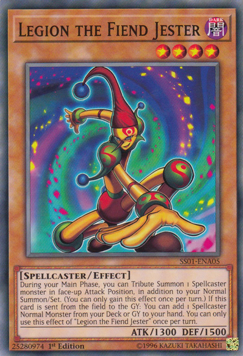 Legion the Fiend Jester [SS01-ENA05] Common Yu-Gi-Oh!