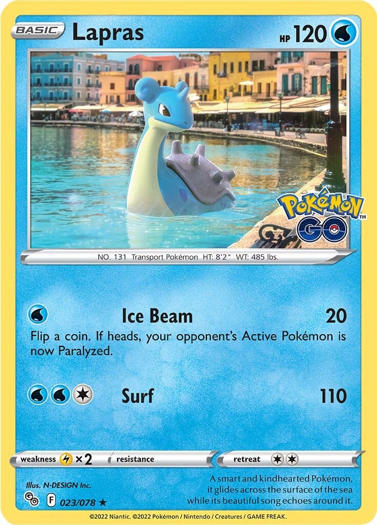 Lapras (023/078) [Pokémon GO] Pokémon