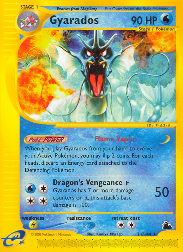 Gyarados (11/144) [Skyridge] Pokémon